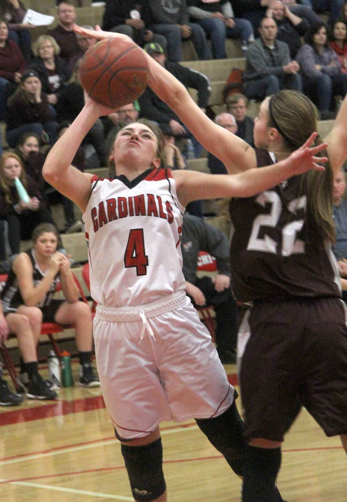 Holmen at Chi-Hi girls basketball 1-2-18